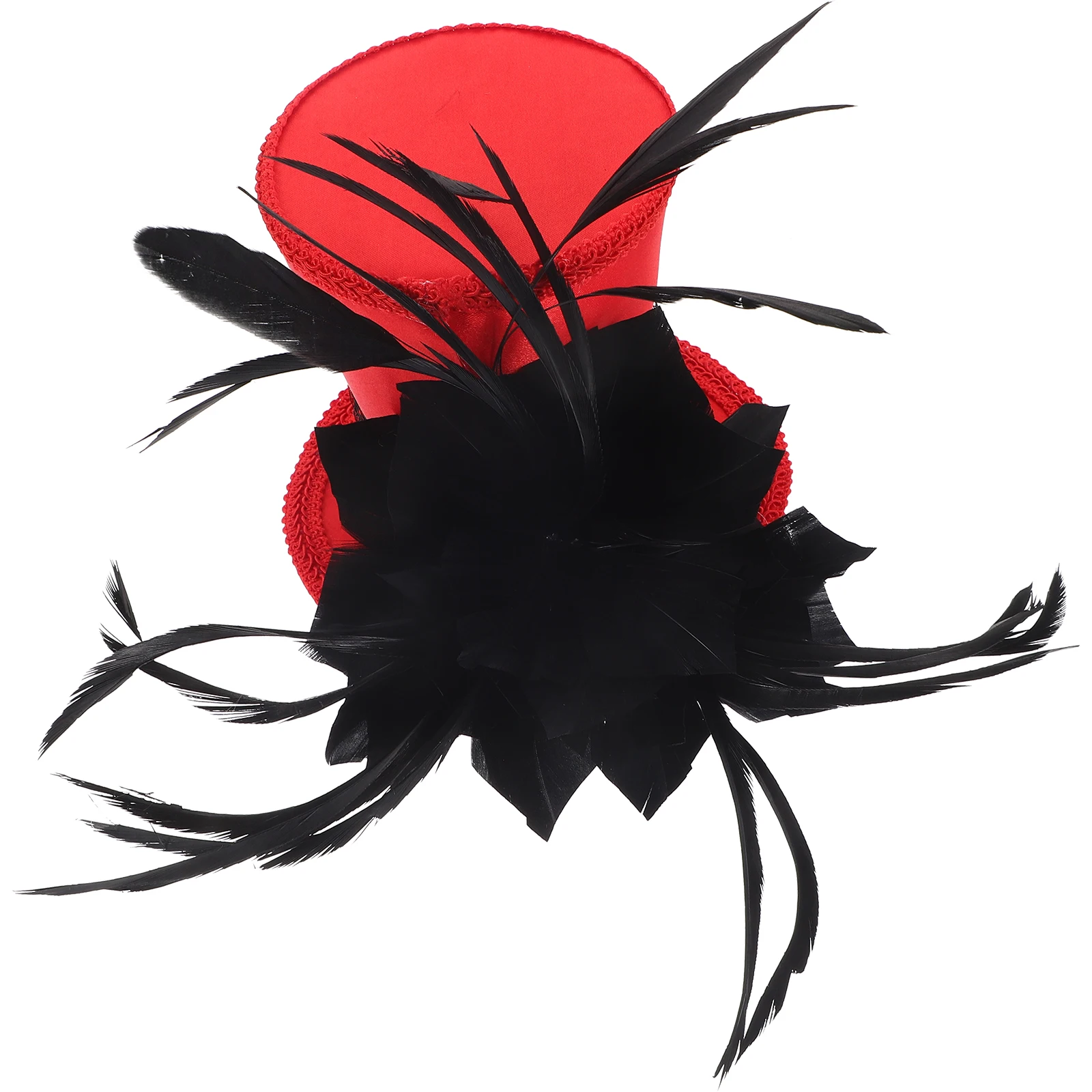 

Fascinator Hat Top Hat Women Lightweight Breathable Tea Party Bridal Wedding Banquet Hair Accessory