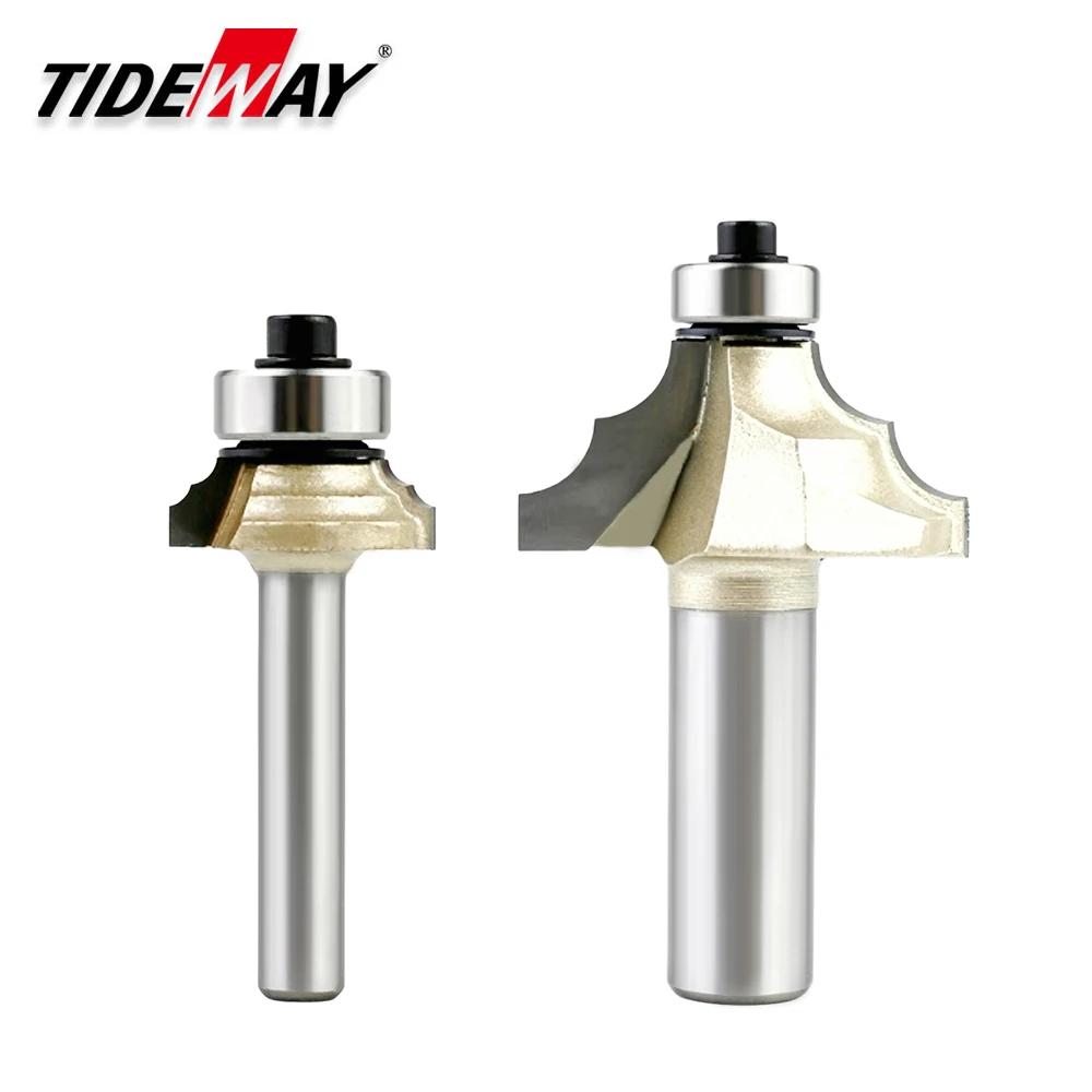 

Tideway Edge Forming Double Roundover Cutter Classicial Moulding Bit Furniture Trimming CNC Woodworking Tool for MDF
