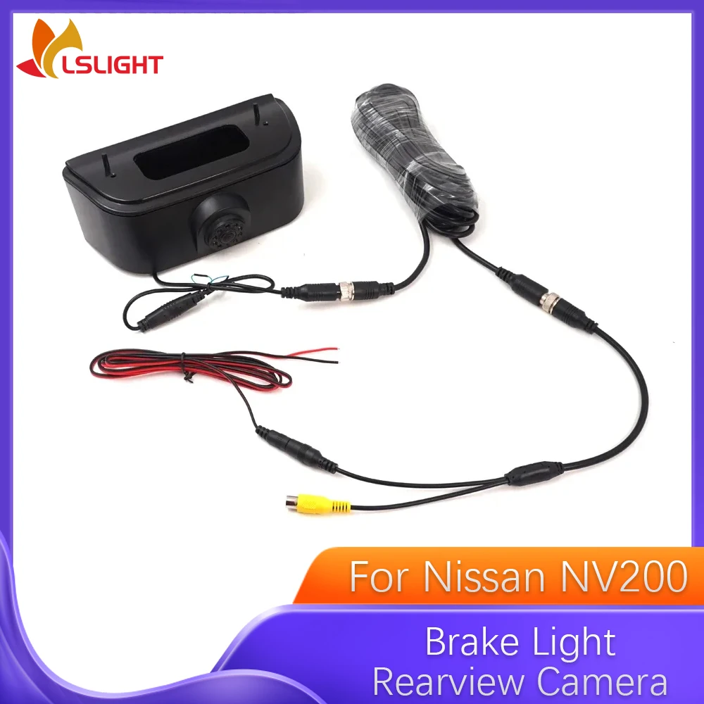 

Brake Light Rear View Camera For Nissan NV200 3RD Night Light With 7Inch Mirror Monitor Car Electronics Accessories