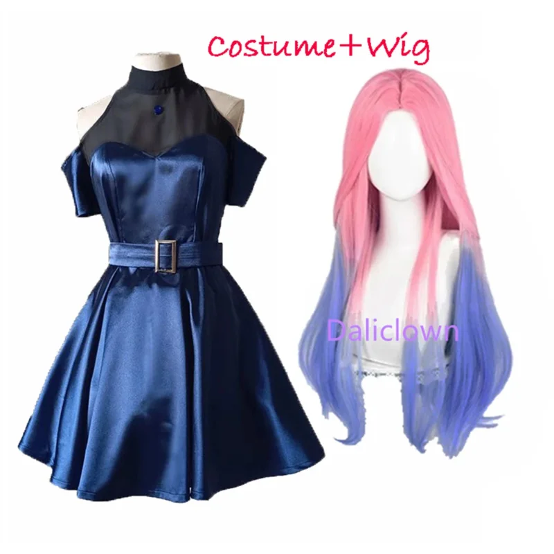 Alien Bühne Mizi Cosplay Kostüm Kleid Perücke Anime Alien Bühne Cosplay Mizi Alien Bühne Halloween Karneval Party Kostüm Für Frauen