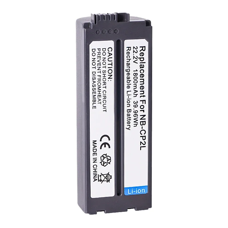 2pcs For Canon SELPHY NB-CP1L CG-CP200 CP1500 CP1300 CP900 CP800 NB-CP2LH NB-CP2L Battery 1800mAh Rechargeable Batteries view 6