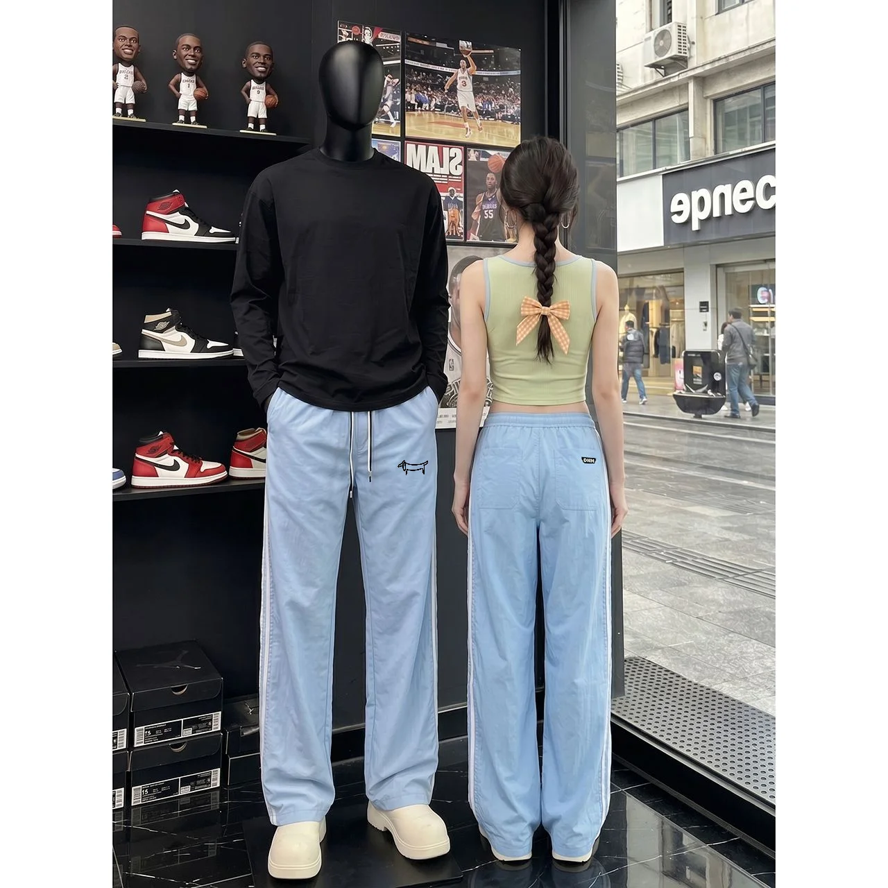 남성과 여성의 속건성 줄무늬 골프 바지 스포츠 캐주얼 - Summer Golf Clothing 리뷰 및 가격