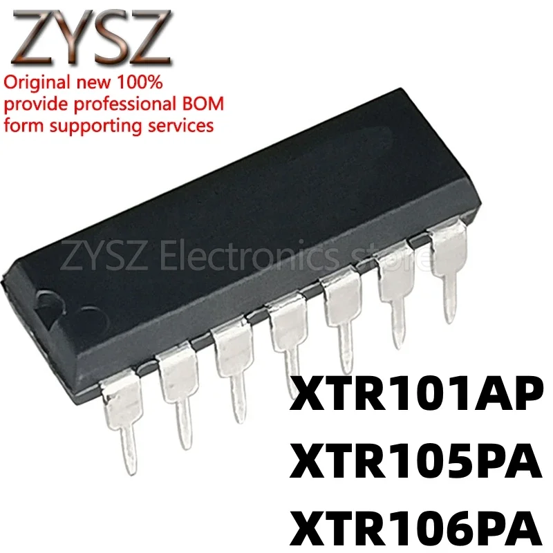 5PCS XTR101AP XTR105P XTR106PA XTR105PA XTR106P in-line DIP14