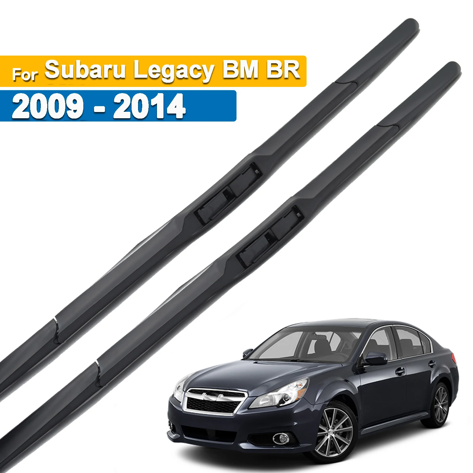 

Erick's Wiper Front Hybrid Wiper Blades For Subaru Legacy BM BR 2009 - 2014 Windshield Windscreen Window Car Rain Brush 26"+18"