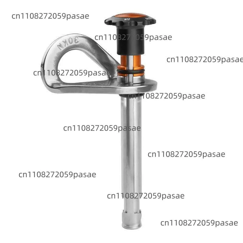 M12 Hanging Piece Removable Anchor Point 304 Stainless Steel Expansion Rock Nails Fast Descent Rock Climbing Safety Rope Fixed