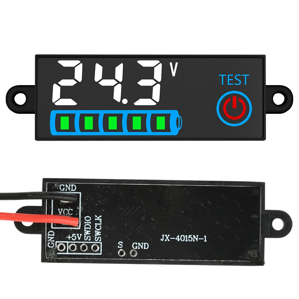 DC 7-55V Batterieladeanzeigeplatine 18650 Li-Ion Lipo Lithium Batterie-Ladezustandsanzeige Tester Kapazitätsmessgerät Detektor – Detail 22