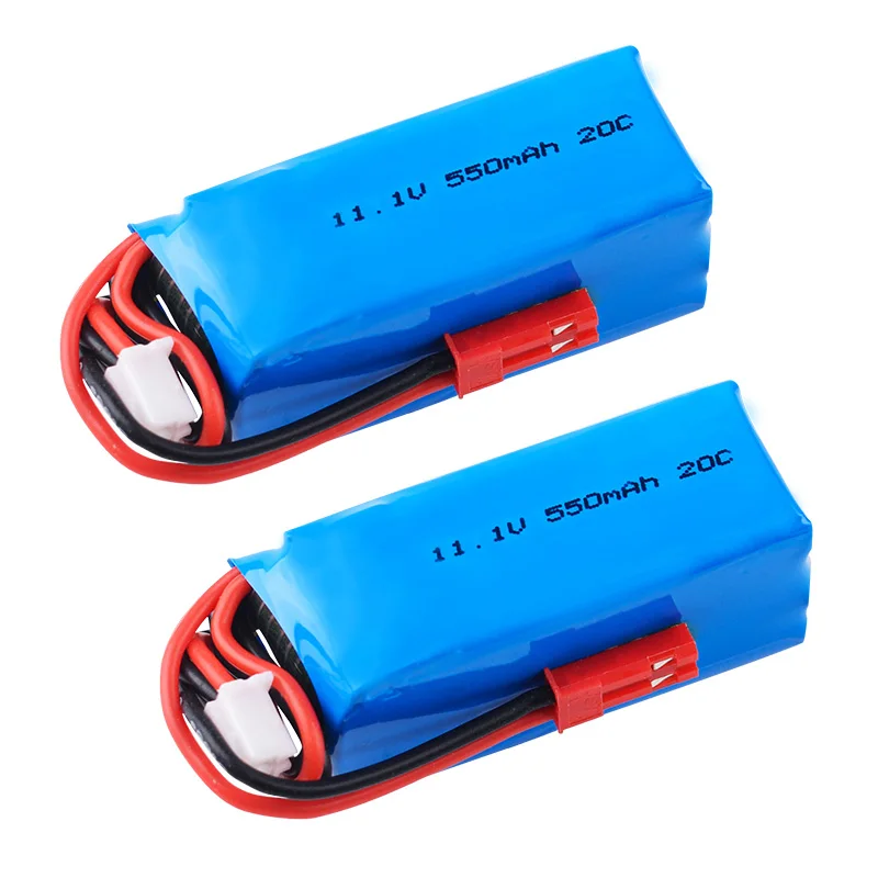 HJ 3S 11.1V 500MAH 20C Lipo batteria JST / T /XT30 connettore per Mini SU27 ala fissa Rc auto RC giocattoli parti del modello