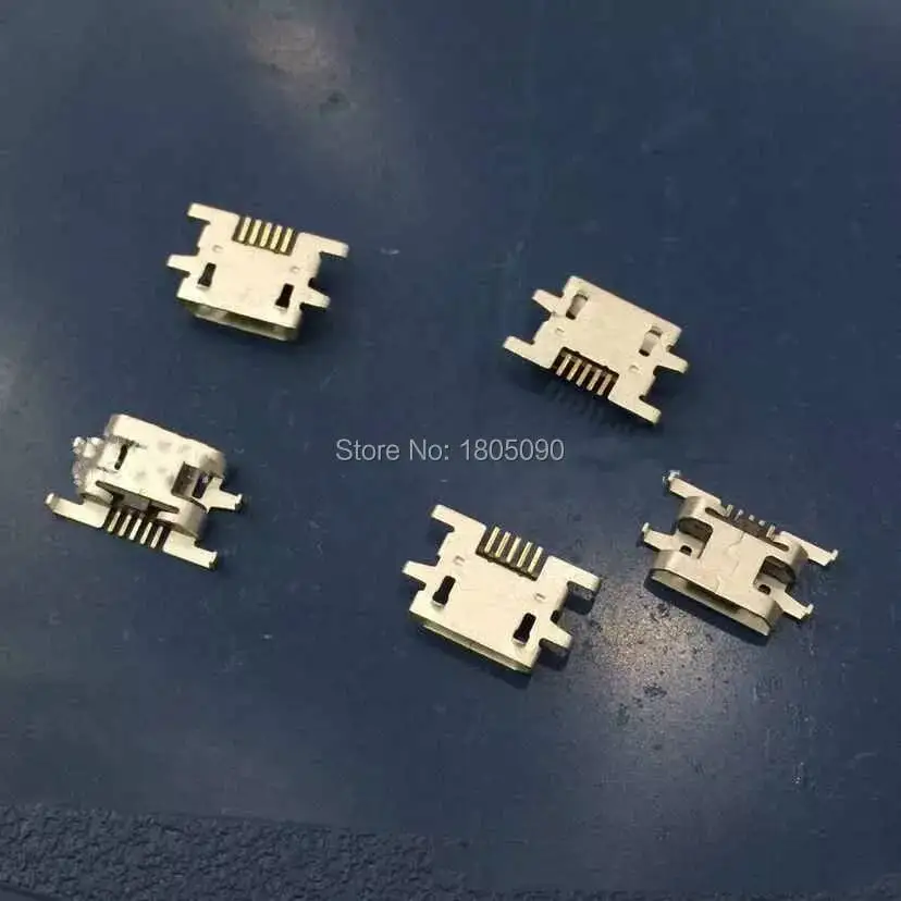 

1000pcs/lot Micro USB Connector 5pin Charging tail socket port For Sony Xperia M C1904 C1905 C2004 C2005 Y515 V880