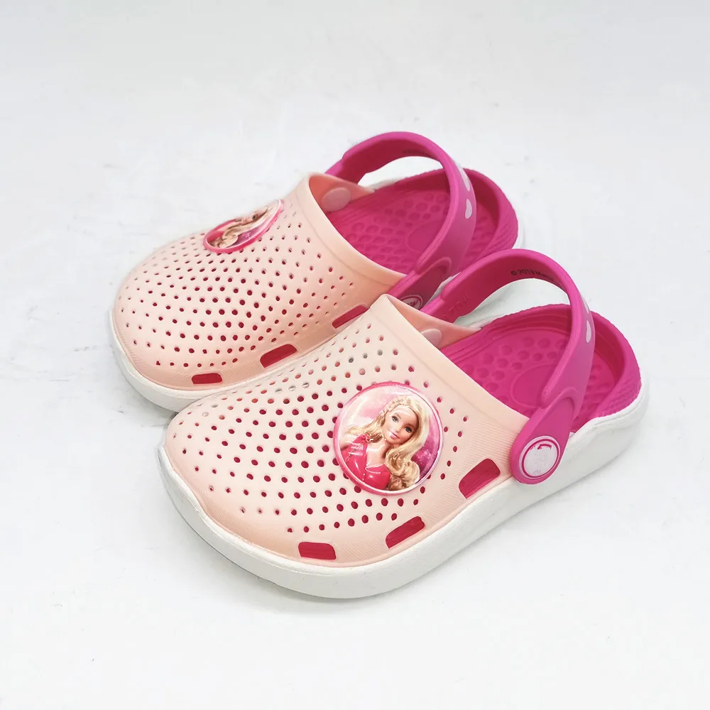 BEST GIRLS KIDS JELLY PVC INFANTS CHILDREN  CUTE CARTOON CLOGS SLIPPERS TPU BEACH SHOES SANDALS FOR GIRLS EU23 24 25 26 27 28 29