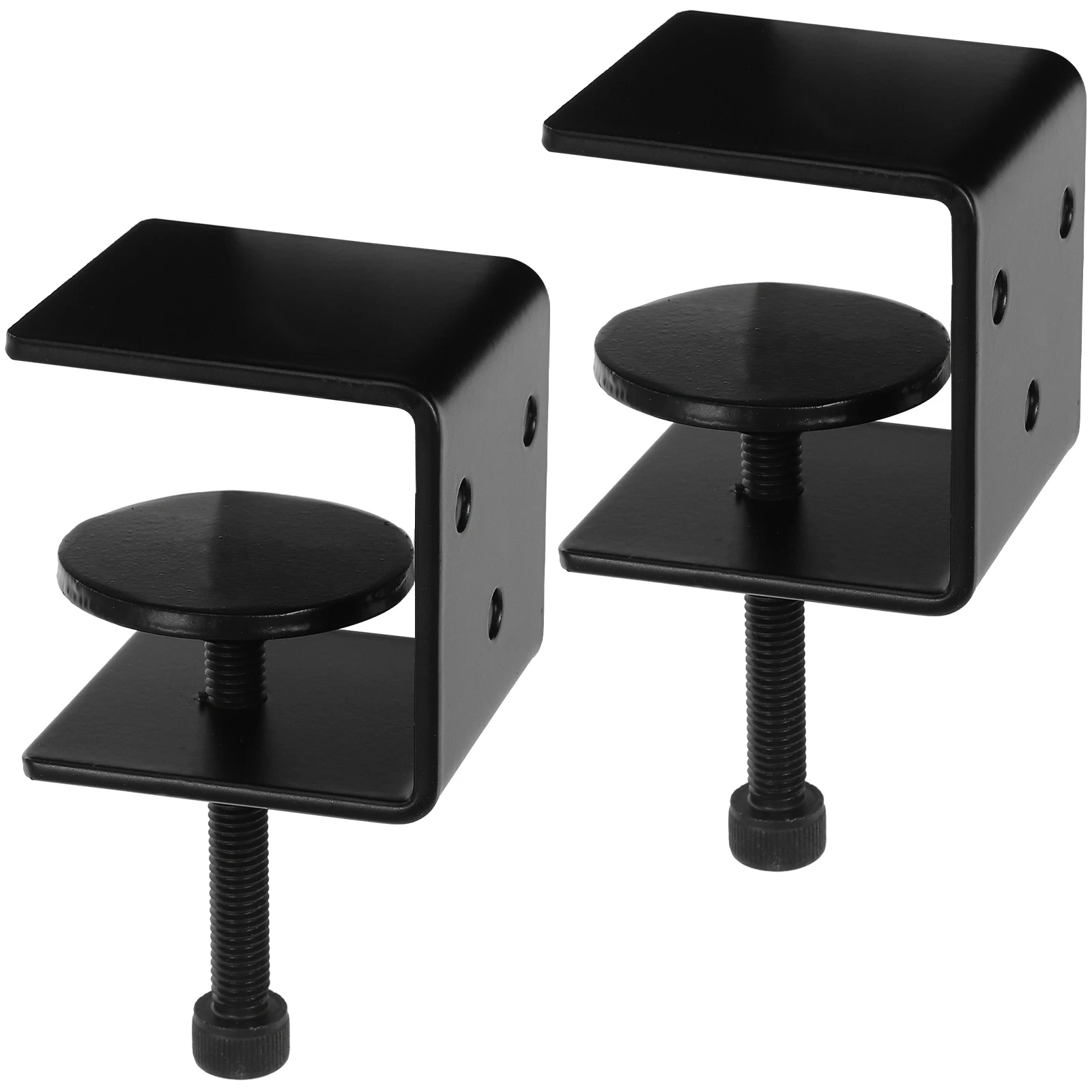 

2pcs Wall Mount Shelf Brackets Iron Heavy Duty Floating Adjustable CornerBracket for Wood SpaceSaving Decorative Hardware