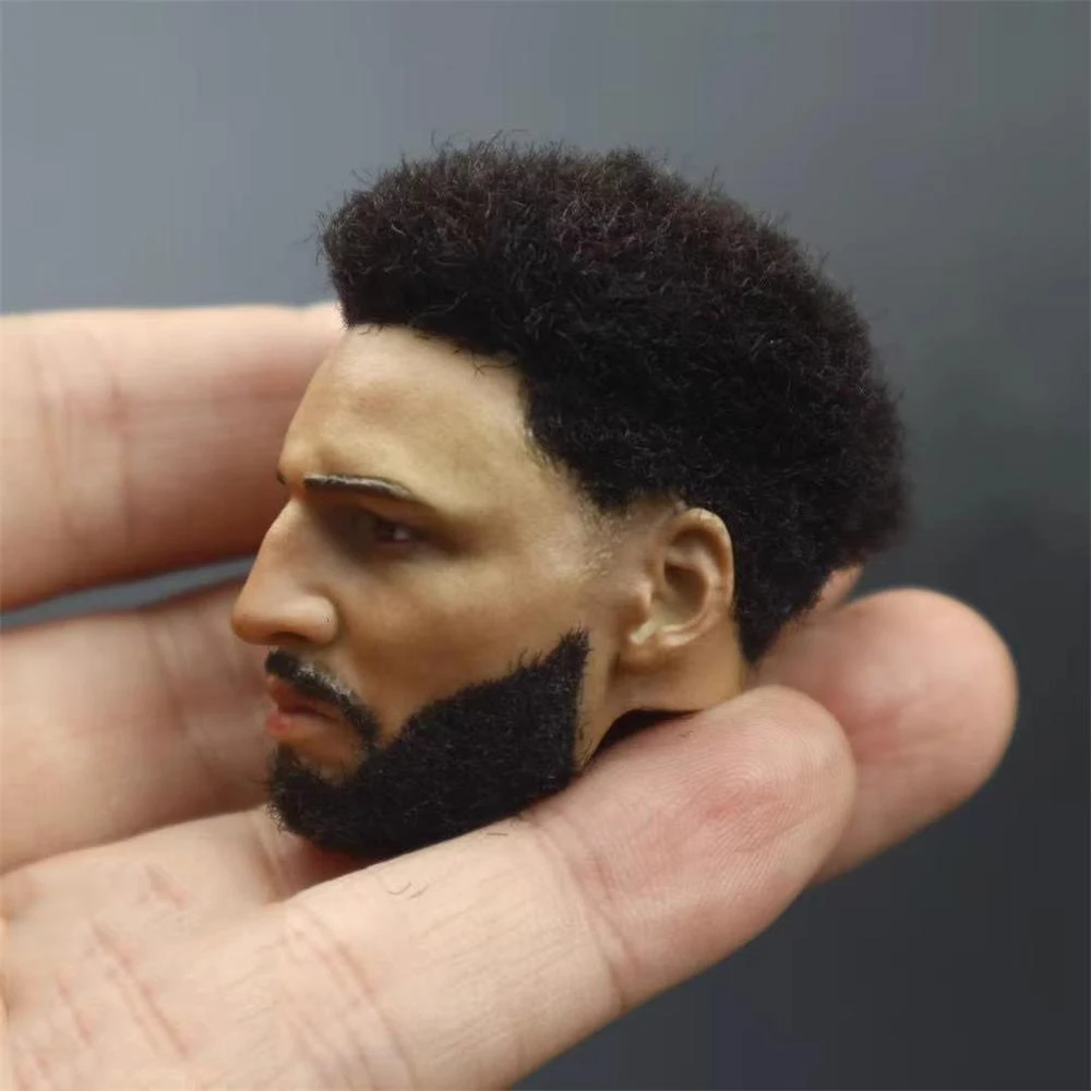 Te koop 1/6e mannelijke pop hoofd beeldhouwen carving water broer 3 pointers basketbal soldaat pop actie voor 12 "pop figuur DIY