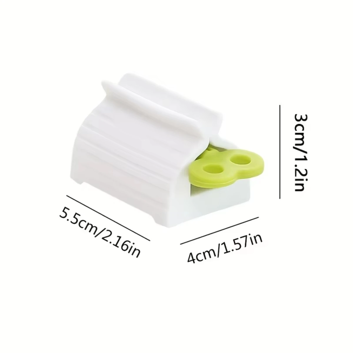 1 Pc Rolling Tube Toothpaste Squeezer Toothpaste Seat Holder Stand Rotate Toothpaste Dispenser for Bathroom