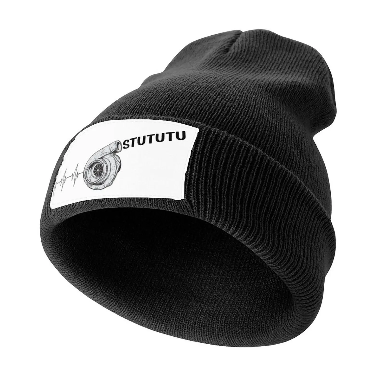 

Heartbeat Turbo STUTUTU Funny JDM Drifting Motorsport Fans Knitted Cap Golf Wear Luxury Cap Women's 2025 Men's