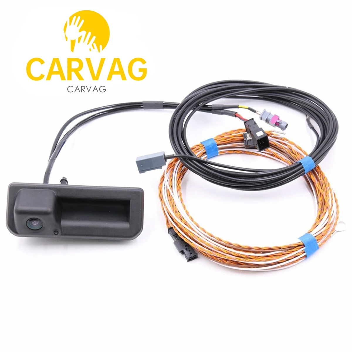 

FOR Seat Areca Rear View Camera Trunk Handle Camera with Highline Wiring Cables 6V0 827 566