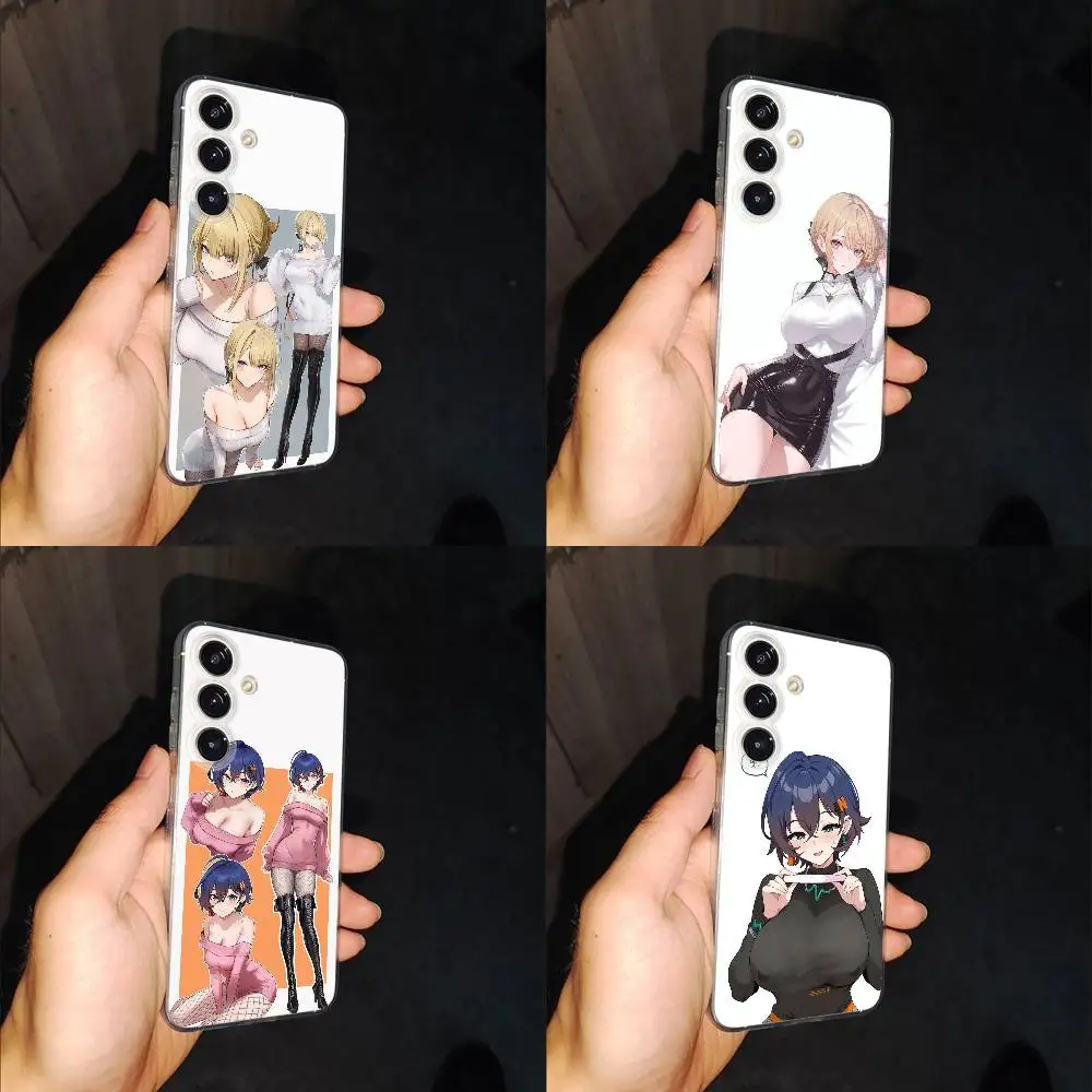 

Z-Zenless Evelyn Zone Zero Phone Case For Samsung S24,30,21,22,23,20 FE,lite,PIus,Ultra,5G,Note,9,10 Transparent Box