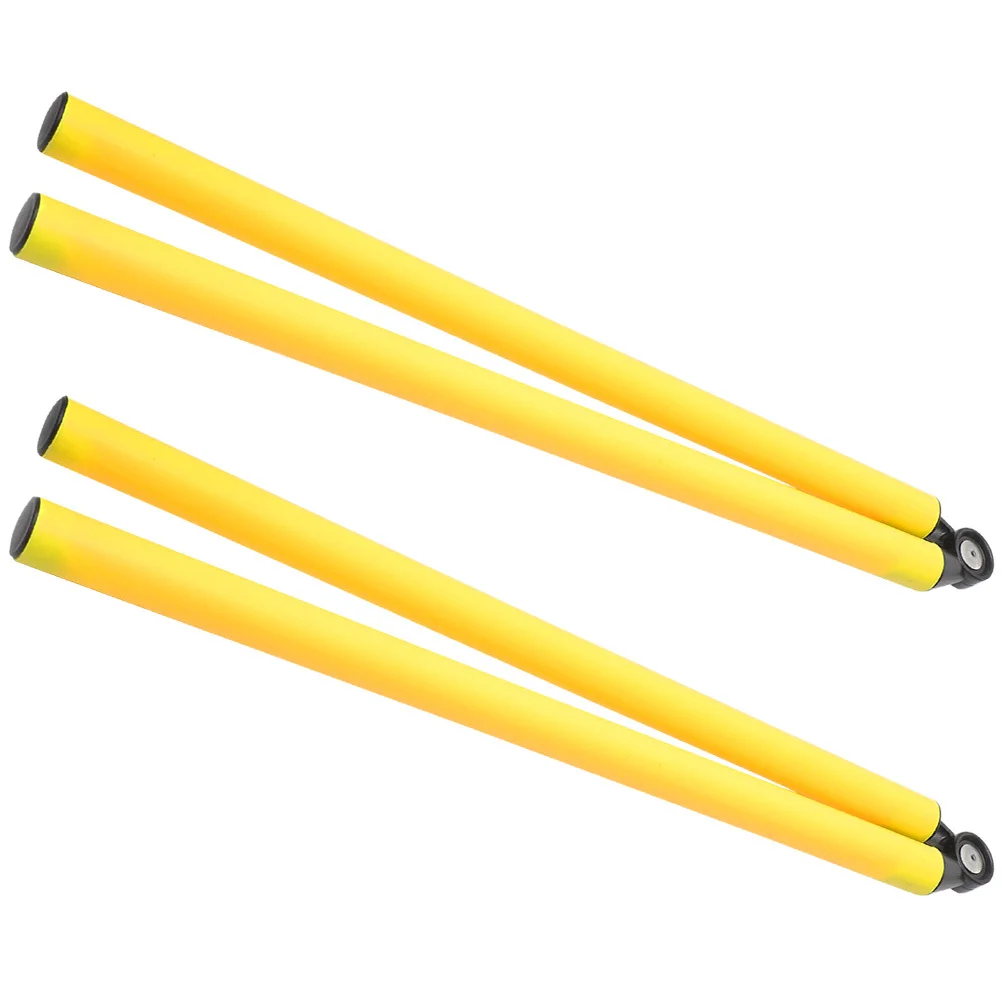 2 stuks voetbal hindernissen trainingsstokken duurzame voetbal behendigheid apparatuur voetbal trainingsbenodigdheden voetbal boor tool