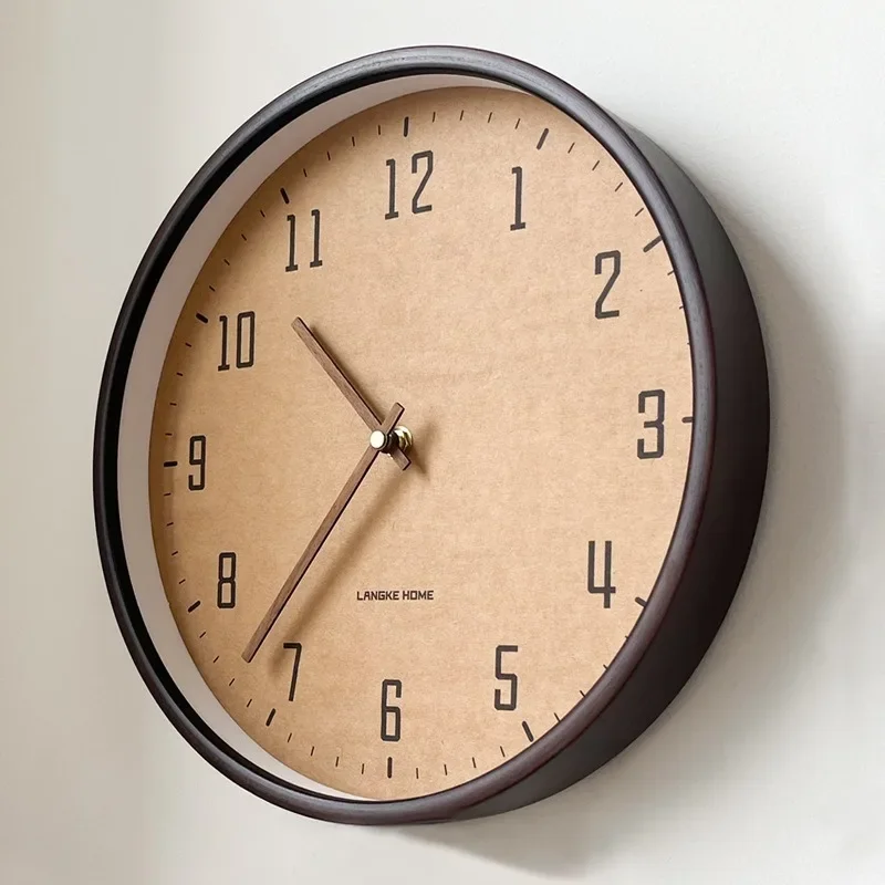 Silent Wall Clock Modern Household Wall Clock Nordic Minimalist Silent Hanging Clocks Living Room Aesthetic Decor Accessories