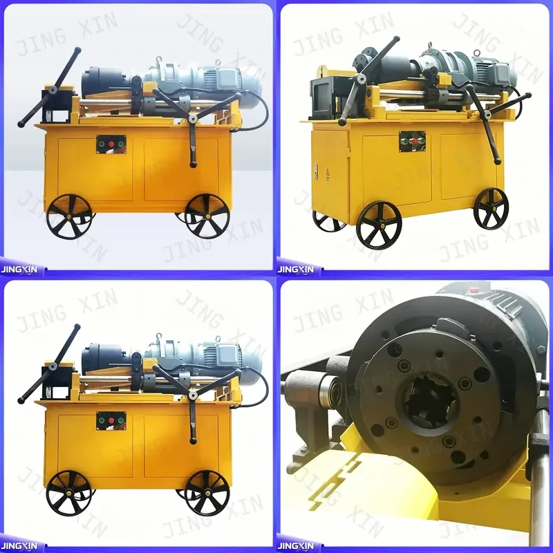Custom for DBG-50 Heavy Duty Rebar Threading Machine 380V Automatic Roll Forming Equipment Processing Phi12-50MM Steel Bar