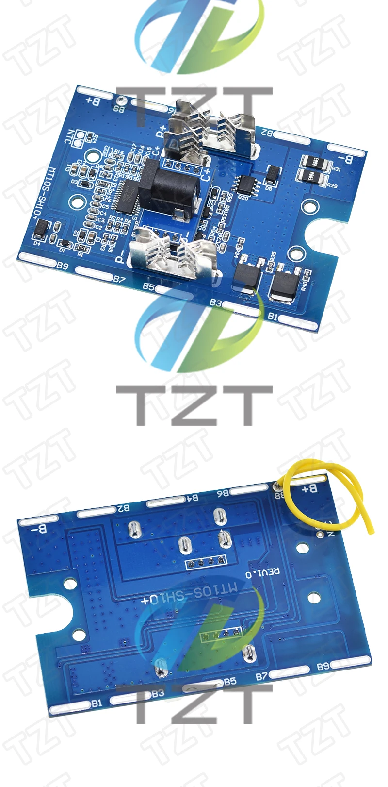 10S 42V 30A BMS Ternäre Lithium 18650 Batterieschutzplatine für Elektrobohrer-Akku mit Temperaturschutzfunktion – Detail 6