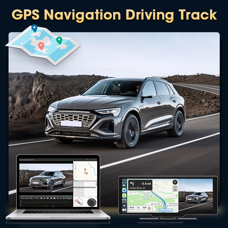 Pantalla Carplay Android Auto de 10,26 pulgadas, máquina inteligente Multimedia para coche, adecuada para BMW, VW, Ford, Peugeot, Audi, Toyota, Opel, Renault, Nissan, Seat 4