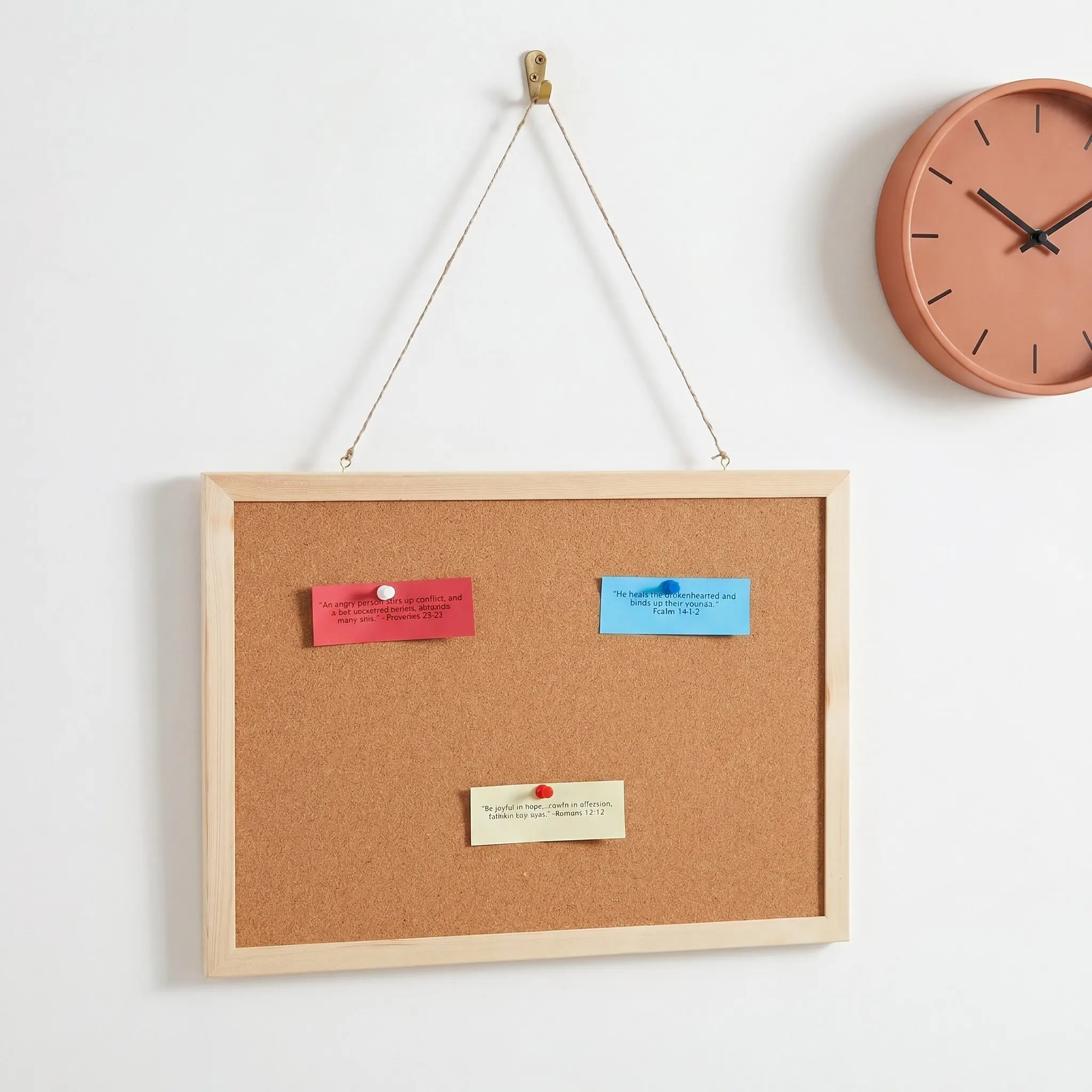 1 Set Robuste, leichte Holz-Ko – Bulletin Board Cork Bewertung und Preis