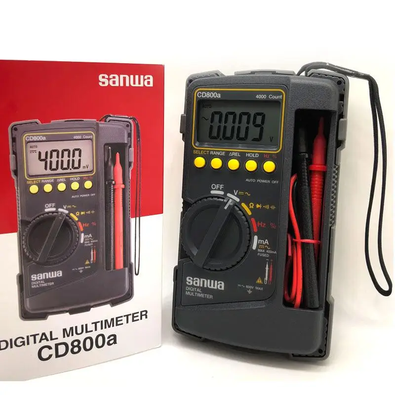 CD800a Digital Multimeter Electrical Capacitance Frequency Measurement