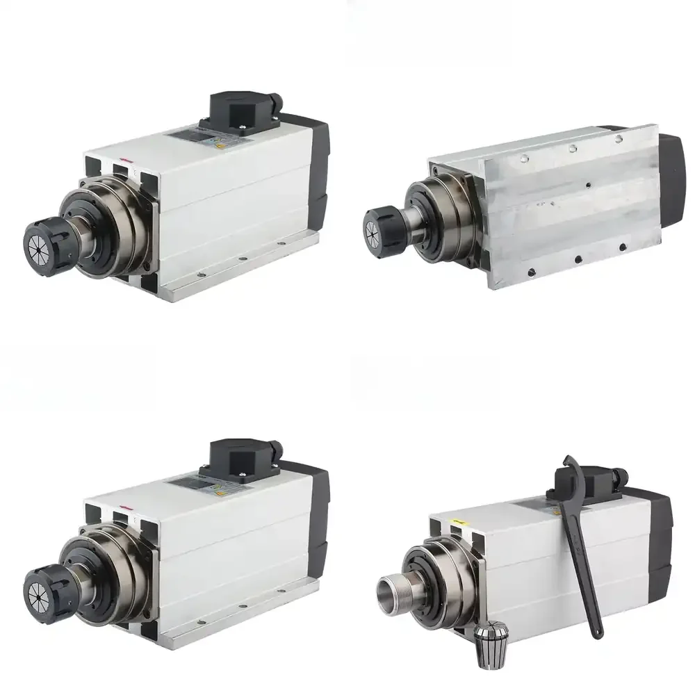 

Gdf60-18Z/6.0 HQD 6.0Kw 18000rpm Er32 Air Cooling High Speed Electric Spindle Motor for Cnc Router