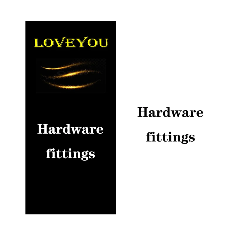 Vários tipos de acessórios de hardware doméstico