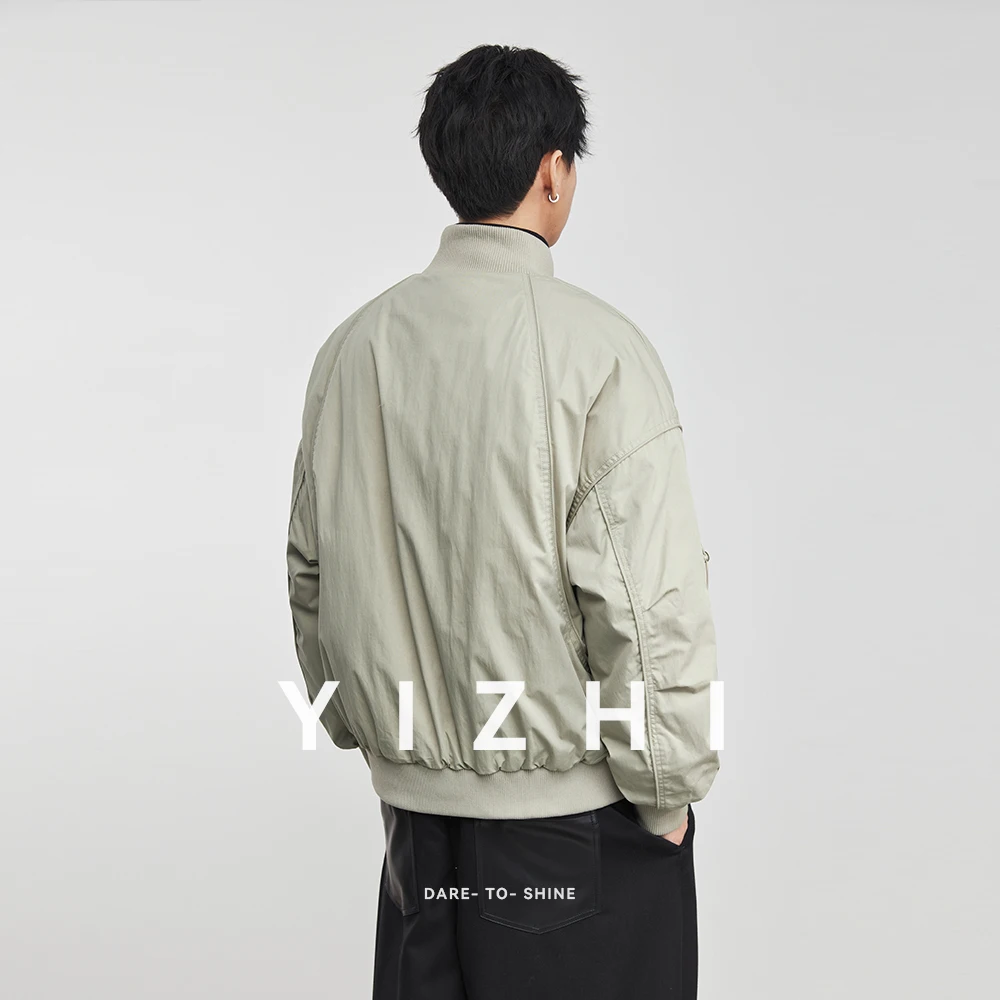 الأمريكية الرجعية الوقوف طوق الرجال أسفل سترة 2025 شتاء جديد الأبيض بطة أسفل الدافئة معطف عصري سترة الرجال بلايز