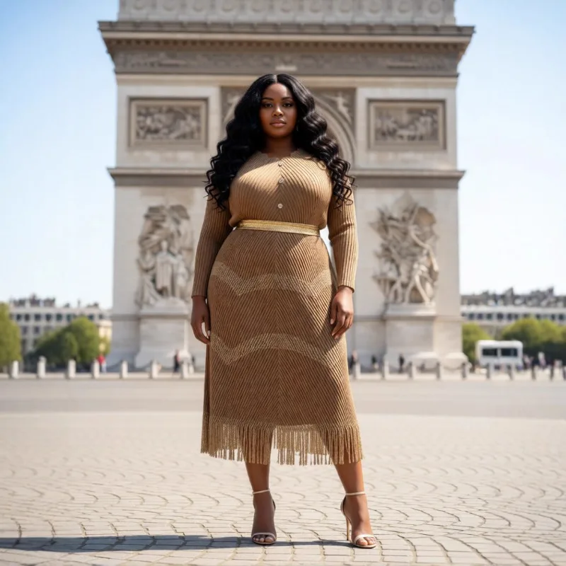 Miyake plissado vestidos femininos moda europeia temperamento solto tamanho grande estiramento vestido longo oriente médio baile de formatura roupas commuter