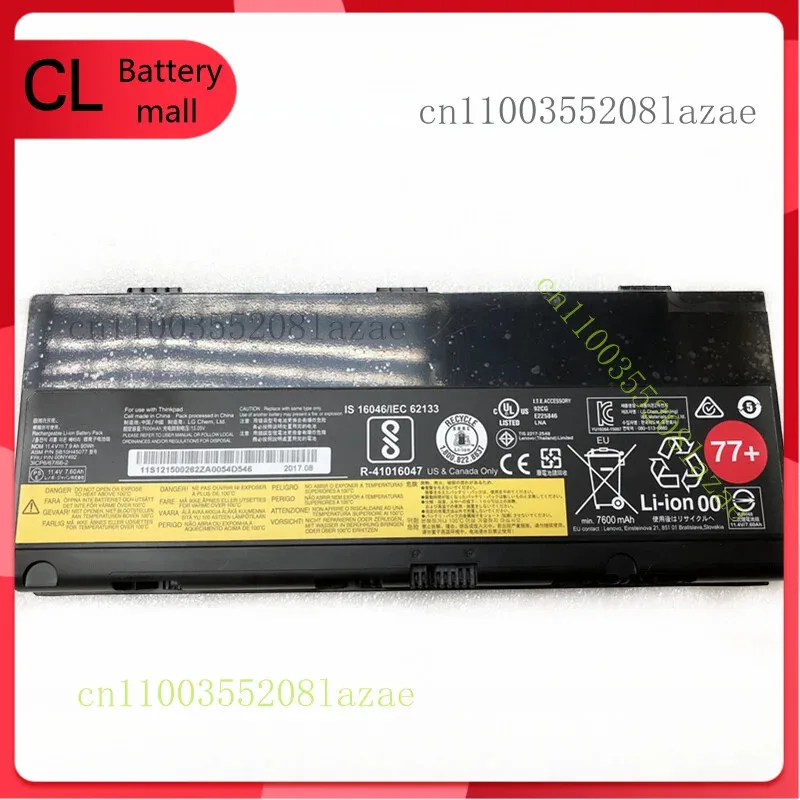

Q new 77++ 00NY492 00NY493 01AV477 SB10H45078 Battery For ThinkPad P50