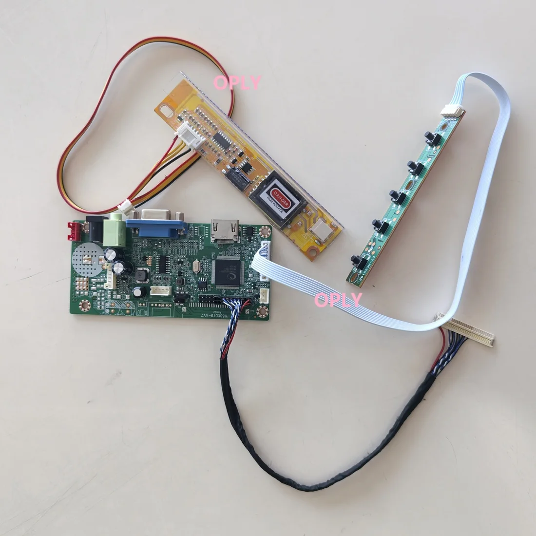 Placa controladora VGA KIT compatível com HDMI, funciona para painel LCD LED N154I2-L02 N154I2-L01 N154I2-L03 N154I2-L04 N154I2-L05 1280X800