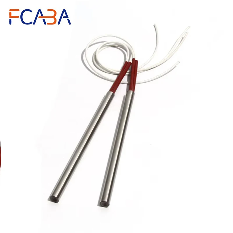 

5 шт., диаметр 14 мм, длина 265 ~ 300 мм, нагреватель с одной головкой и двойным картриджем 304SUS, 110/220/380 В, 1150/1200/1250/1300 Вт, нагревательный элемент