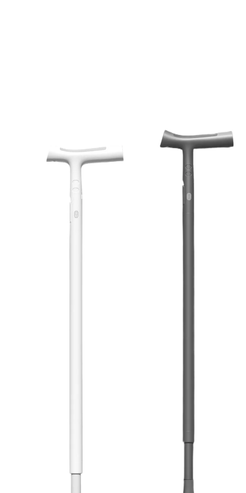 Smart walking stick, non-slip and fall-preventing, multi-functional, with GPS positioning, retractable, and automatic alarm.