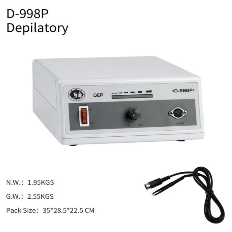 Tragbares Gerät zur Haarentfernung von Elektrolysepigmenten, schmerzlose Photoepilators, elektrisch isolierte Haarentfernungs-Elektrolysegerät