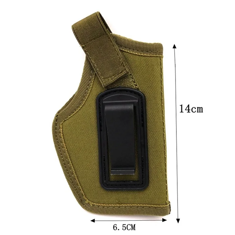 Custodia per pistola nascosta in nylon per fondina per Glock Sig Sauer Beretta Kahr Bersa IWB Fondina Attrezzatura tattica Caccia tattica esterna