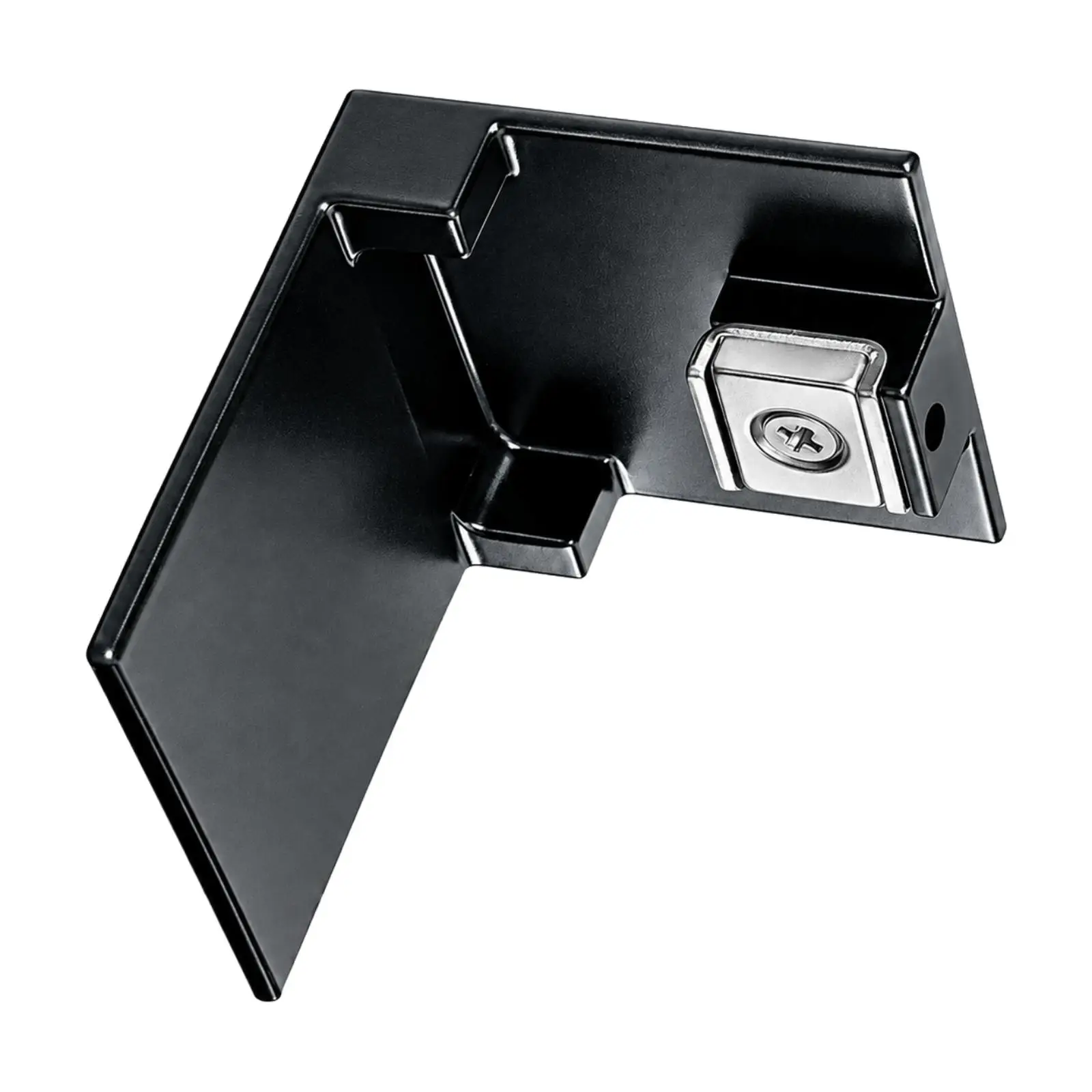 Grease Collector Lid Cover for Grill Grease Downspout Protector Q235 Steel Angled Bucket Bracket Attachment for Grill Grease