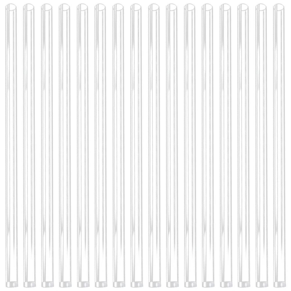 

20Pcs Meteor Light Tubes Transparent Shower Light Protector Durable Plastic Shell Creative Practical for Cozy Outdoor Decor