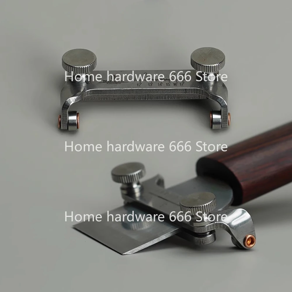 Nattools تحديث الجلود قطع سكين زاوية ثابتة مبراة طاحونة عرض 40 مللي متر شفرة طحن شحذ أدوات مساعدة