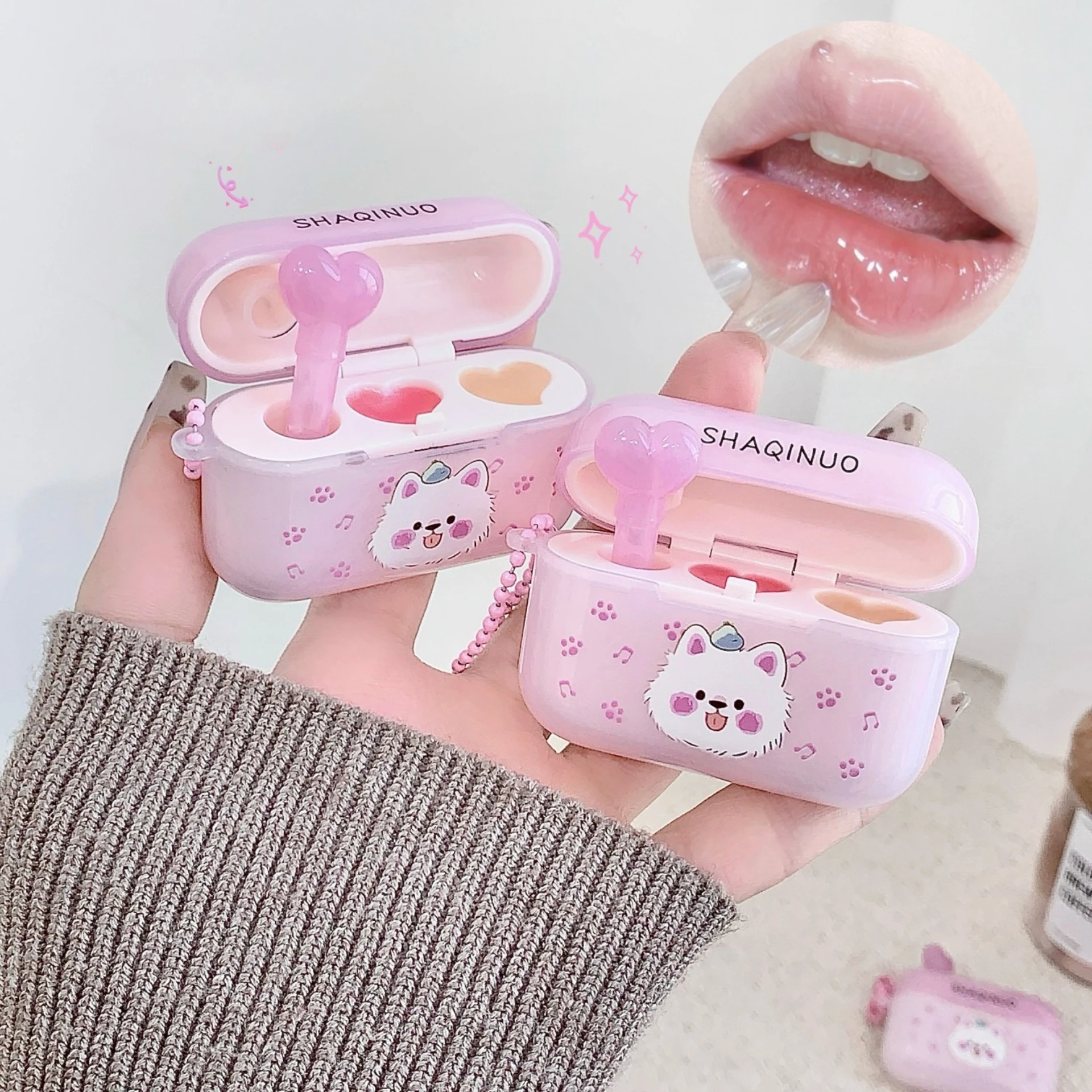 Moisturizing maintaining day and night lip mask hydrating&moisturizing fading lip lines anti-dry and cracked lipstick base