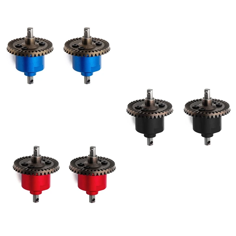 2 шт. полностью металлический Передний Задний дифференциал для Traxxas Slash 4X4 VXL стампед нержавеющий ржавчина HQ727 1/10 обновленные детали для радиоуправляемых автомобилей