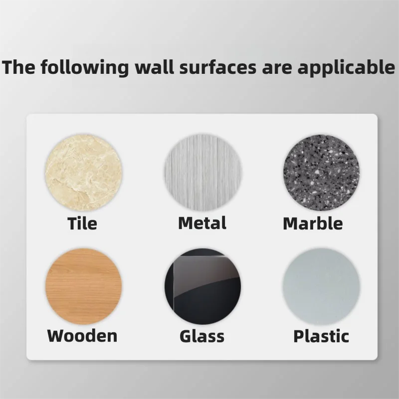 Suitable For Door Handles Silicone Door Stop No Need To Punch Holes Anti-collision Doorstop Anti-collision Artifact Easy