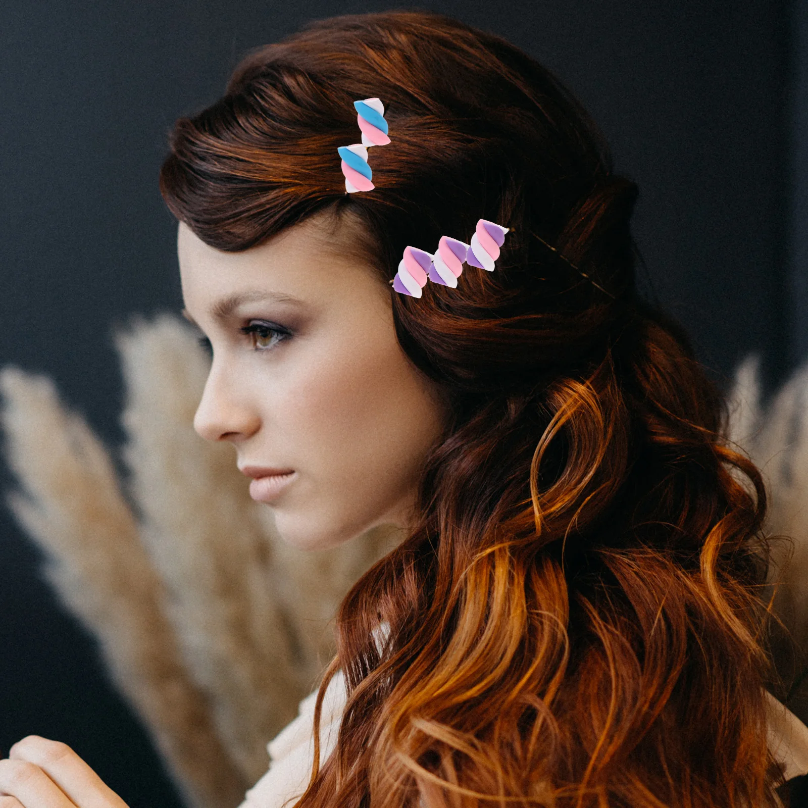 

60 шт. гончарные аксессуары для канцелярских принадлежностей, коробка, декор, ремесло, материал «сделай сам», форма сладкой ваты, красочные, прочные, для вечеринки, дома