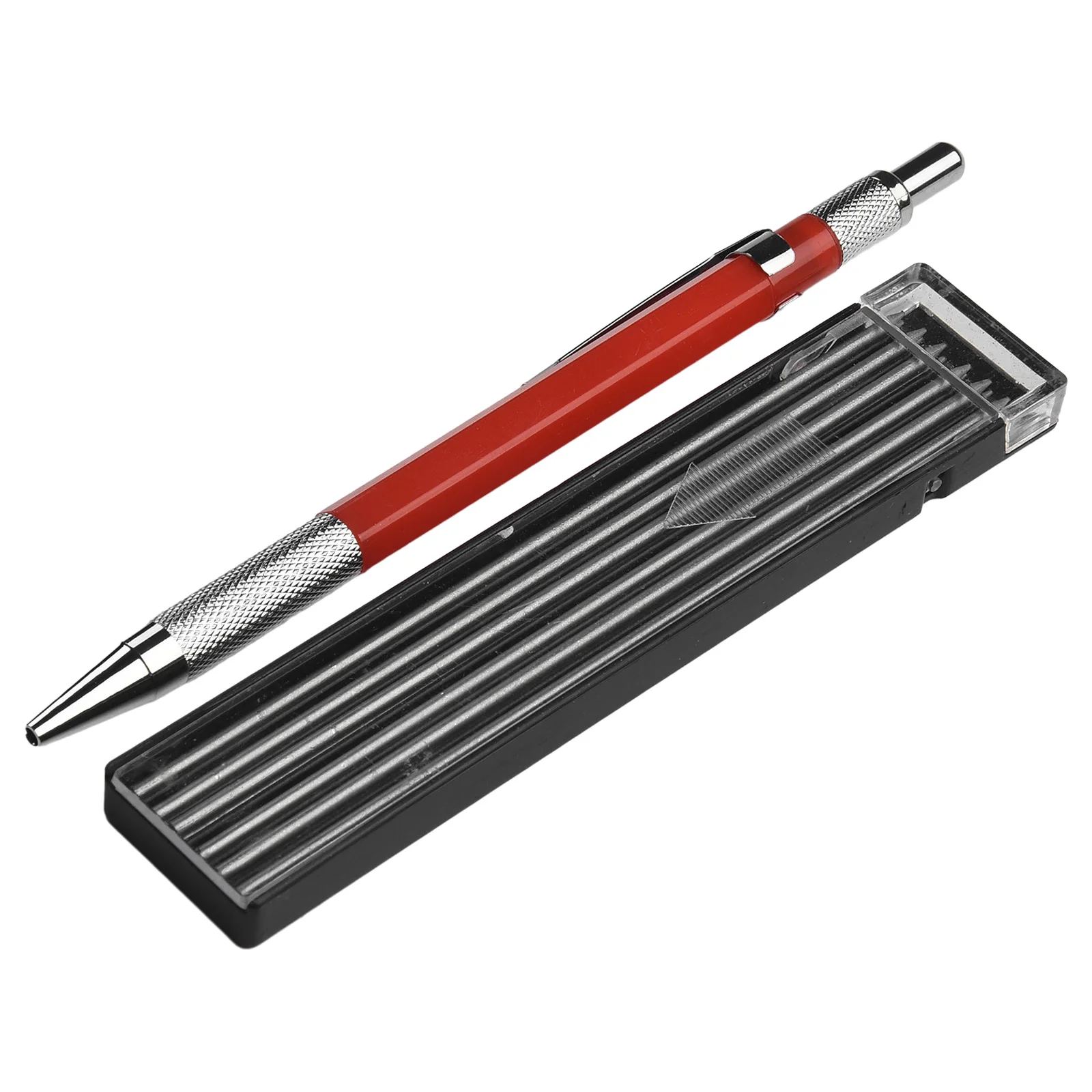 New Practical Marker Pen Welders Pencil Tip 3-claw Tip Metal Pens Red Coloring Fine Light Silver Streak Refills