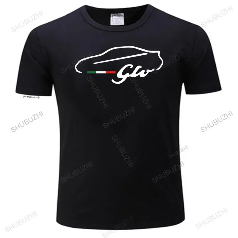 GTV T Shirt Lusso V6 TS GTV CUP Retro Top Car Clothing Gift Mens T Shirts Casual Brand Clothing Cotton tee shirt