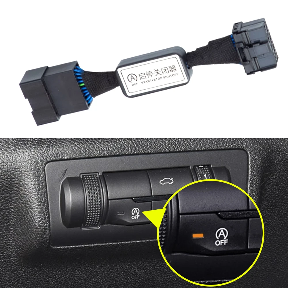 

For Chery Tiggo 7 2020-2024 Car Auto Start & Stop Canceller Automatic Start Engine Eliminator Device Plug Disable Cable