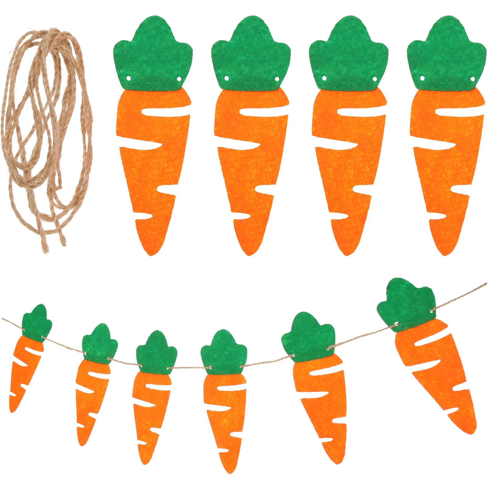 

Carrot Party Banner Decoration Decor Garland Easter Decor Easter Centerpieces Adorable Festival Style Home Events