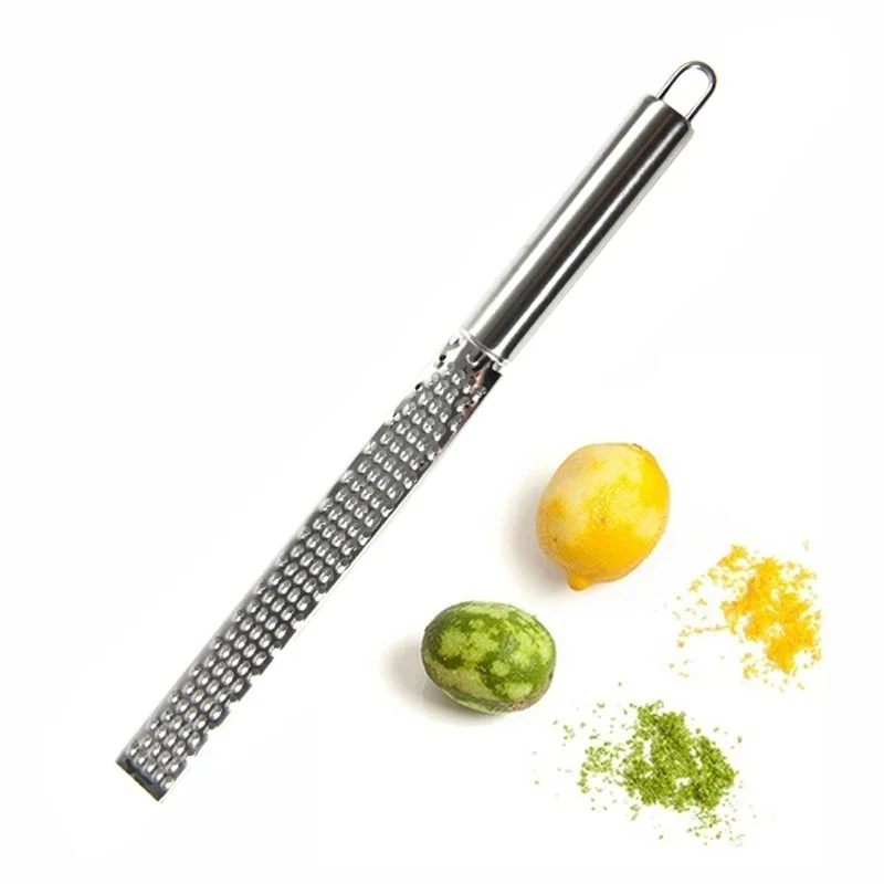 New Stainless Lemon Cheese Vegetable Zester Grater Peeler Slicer Fruit Vegetable Slicer