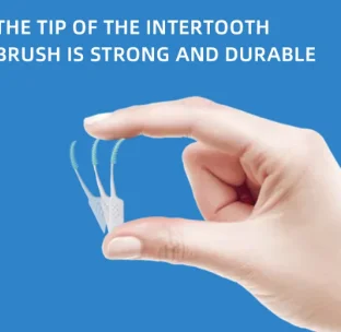 Interdental Brushes 150 Pieces, Dental Cleaning Tools for Daily Oral Hygiene