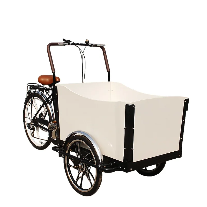 sturdy construction 3 wheel cargo tricycle cargo electric tricycle cargo tricycle with cabin